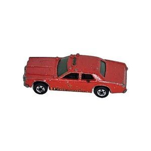 Hot Wheels Flying Colors Chief's Red Vintage Collectable Die Cast